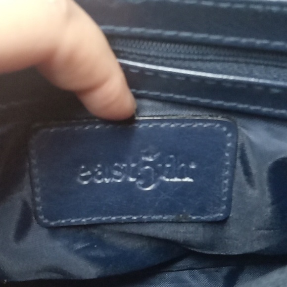 East 5th Blue Shoulder Bag with Silver Clasp - Picture 6 of 7